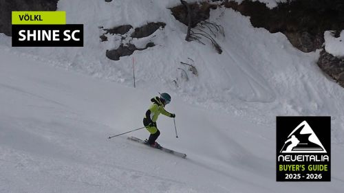 Volkl shine sc - neveitalia ski-test 2025/2026