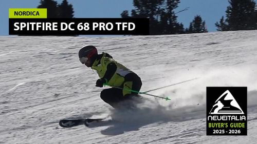 Nordica spitfire dc 68 pro fdt - neveitalia - ski test - 2025/2026