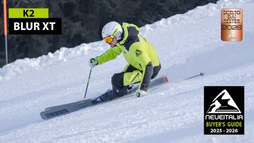 K2 blur xt - neveitalia ski-test 2025/2026