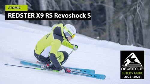 Atomic redster x9rs revoshock s - neveitalia ski-test 2025/2026