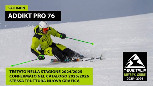 Salomon addikt 76 pro - neveitalia ski test 2025/2026