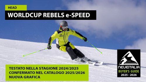 Head worldcup rebels e-speed - neveitalia ski-test 2025/2026