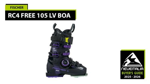 Fischer rc4 free 105 lv boa - neveitalia ski-test 2025/2026