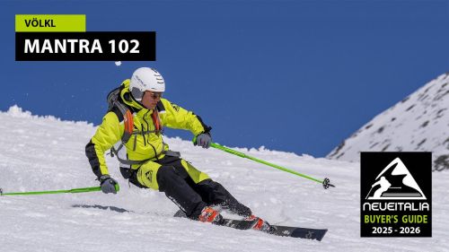 Volkl mantra 102 - neveitalia ski-test 2025/2026