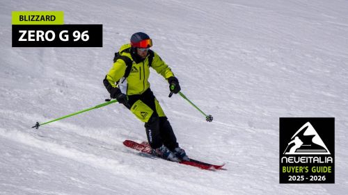 Blizzard zero g 96 - neveitalia ski-test 2025/2026