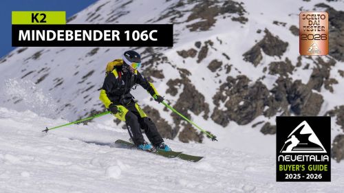 K2 mindbender 106c - neveitalia ski-test 2025/2026