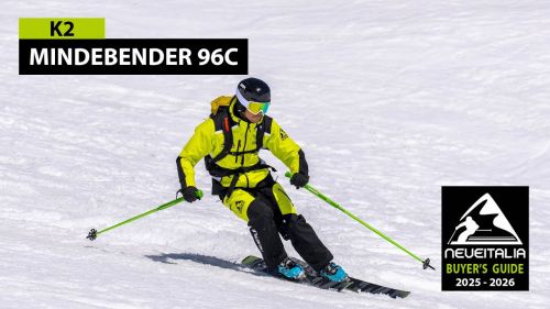 K2 mindbender 96 c - neveitalia ski-test 2025/2026