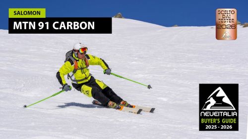 Salomon mtn 91 carbon - neveitalia ski-test 2025/2026