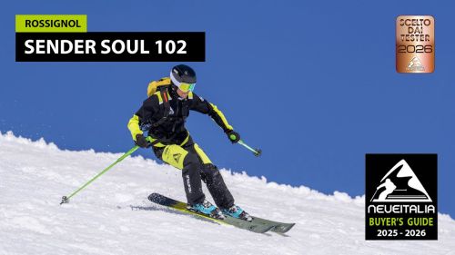 Rossignol sender soul 102 - neveitalia ski-test 2025/2026
