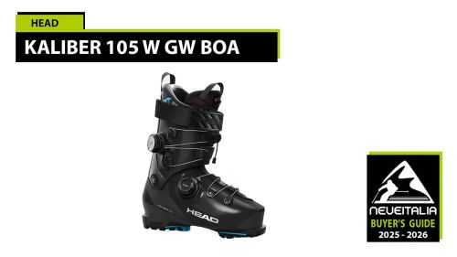 Head kaliber 105 w gw boa - neveitalia ski-test 2025/2026
