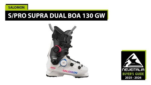 Salomon s/pro supra dual boa 130 gw - neveitalia ski-test 2025/2026