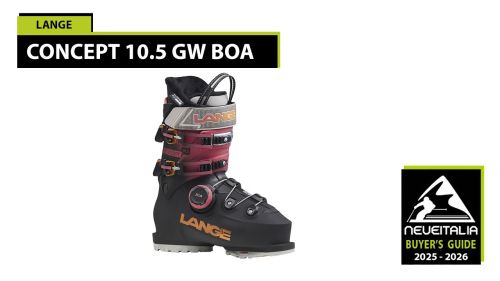 Lange concept 10.5 gw boa - neveitalia ski-test 2025/2026