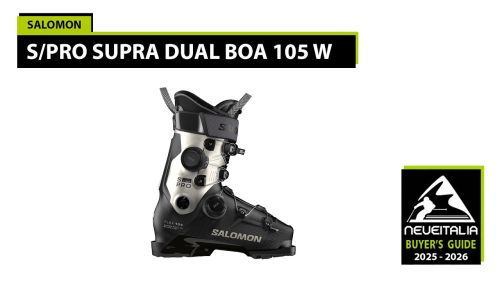 Salomon s/pro supra dual boa 105 w - neveitalia ski-test 2025/2026