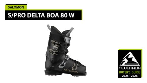 Salomon s/pro delta boa 80 w - neveitalia ski-test 2025/2026