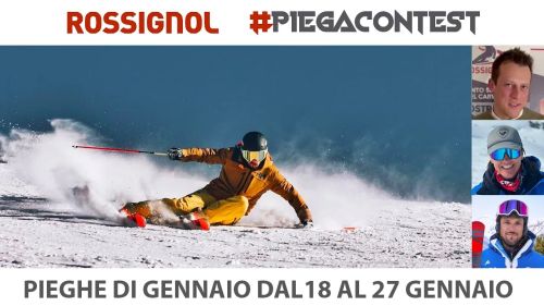 Rossignol #piegacontest 2026 - I video e i commenti degli istruttori della sessione PIEGHE DI GENNAIO