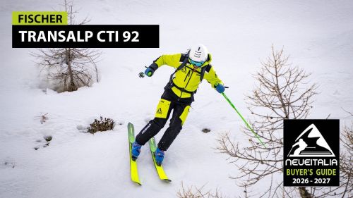 Fischer transalp 92 cti pro - neveitalia ski -test 2026/2027