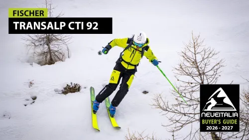 Fischer Transalp 92 CTI Pro - NeveItalia Ski -Test 2026/2027