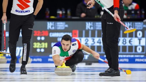 Retornaz, Mosaner, Arman e Giovanella, meravigliosi! Gli azzurri del curling di nuovo in una finale slam