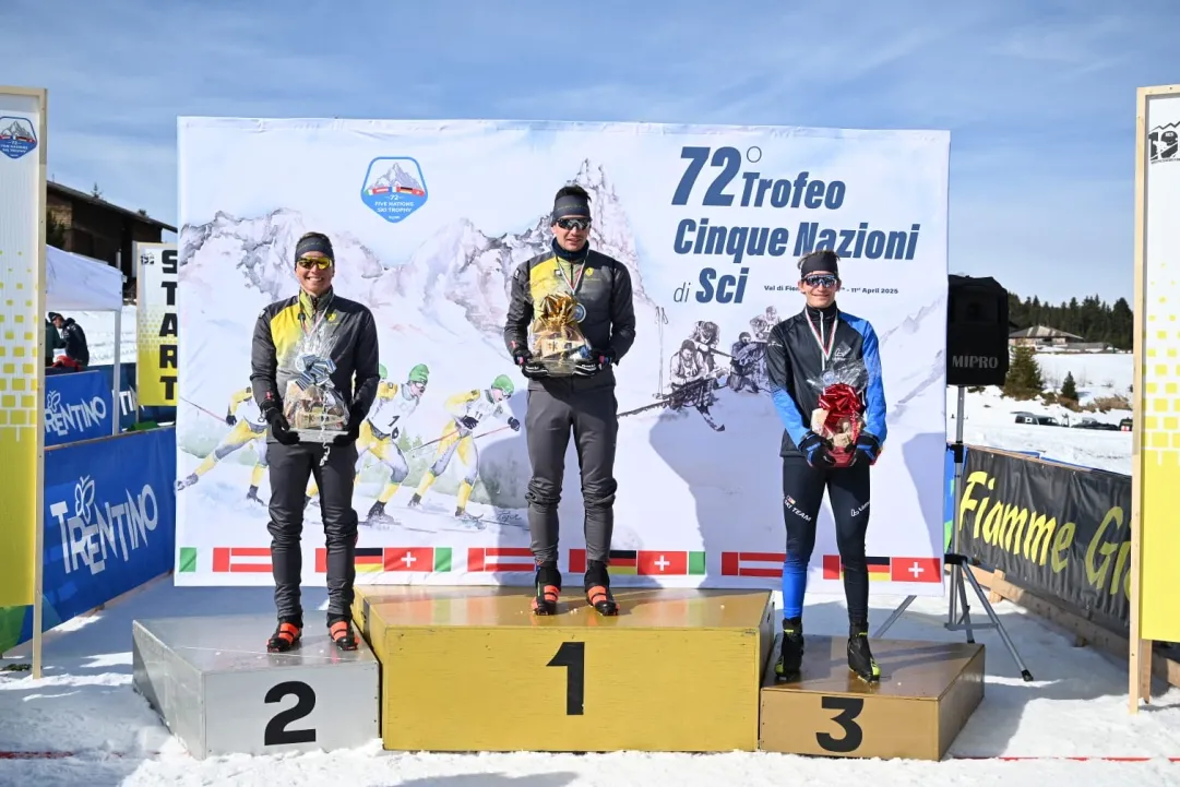 Tommaso Giacomel e Justine Braisaz vincono la gara di fondo del Trofeo 5 Nazioni