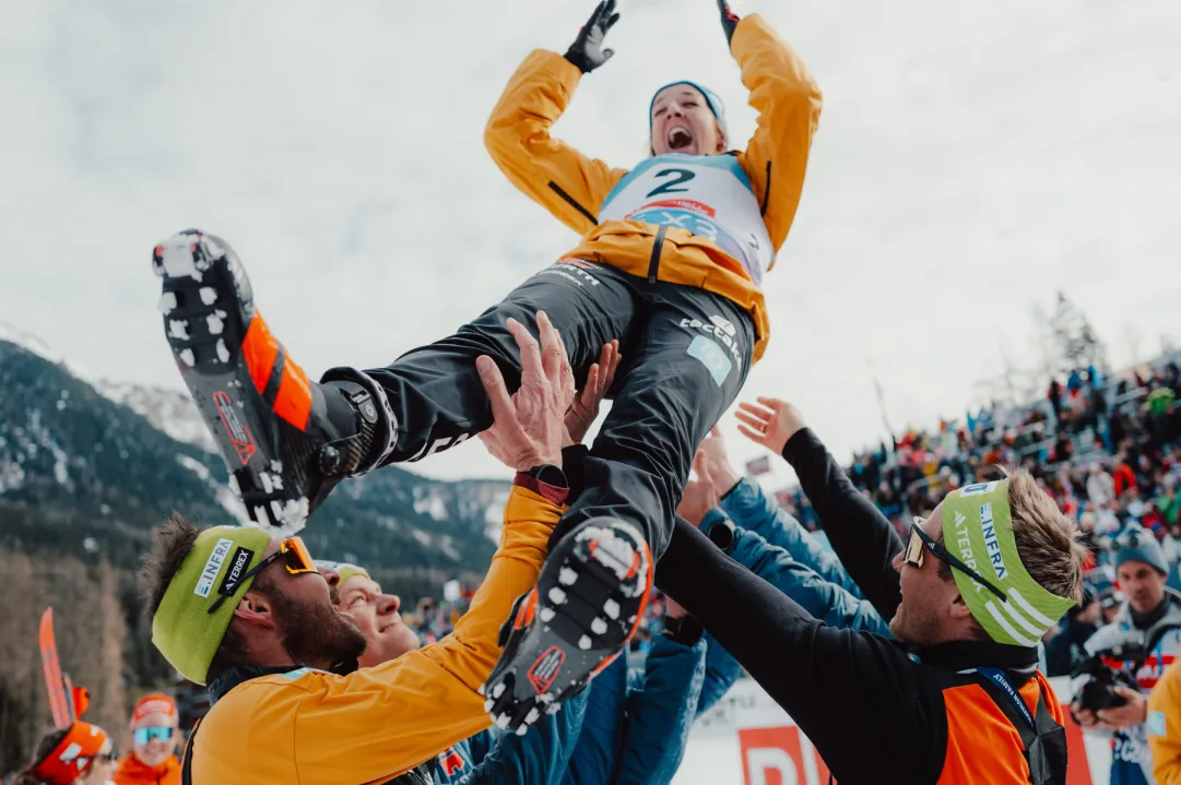Biathlon: Preuss prende Mass Start e Coppa del Mondo, Jeanmonnot terza cade e perde tutto