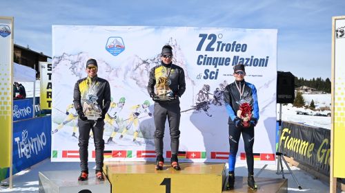 Tommaso Giacomel e Justine Braisaz vincono la gara di fondo del Trofeo 5 Nazioni