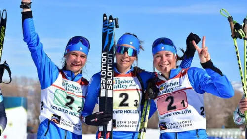 Biathlon: l'Italia femminile trionfa nella Staffetta ai Mondiali Youth, Bronzo per i ragazzi
