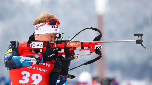 Biathlon: Giacomel è quinto nell'Inseguimento di Ruhpolding vinto da Johannes Dale