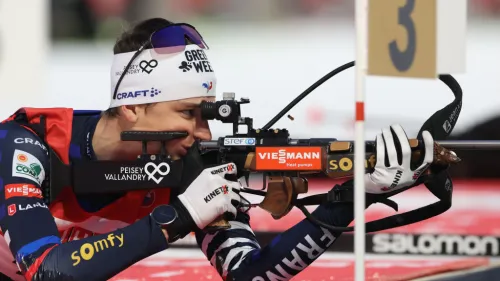 Biathlon: Giacomel secondo si arrende solo a Perrot nella Pursuit di Hochfilzen