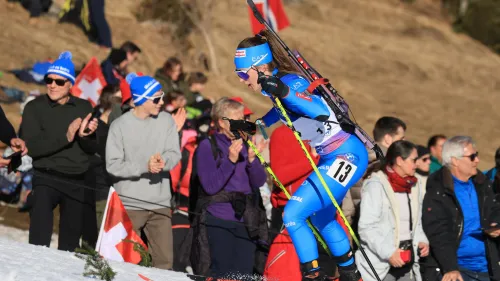 Europei Biathlon: a Sjusjoen la Francia domina le Sprint, Martina Trabucchi è gran quinta