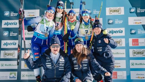 Europei Biathlon Val Martello: Italia di Bronzo nella Staffetta femminile e quarta maschile