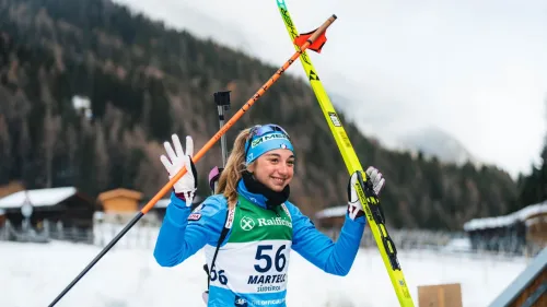 Carlotta Gautero è ottima 5^ nella Mass Start U21 ai Campionati Mondiali Giovanili di Arber