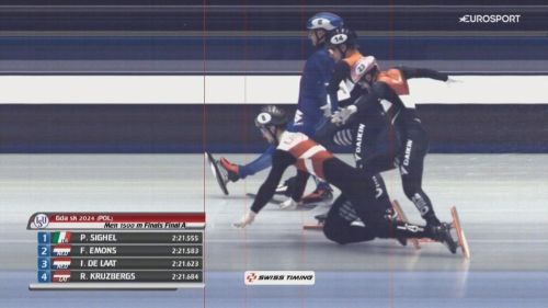 Sighel campione europeo dei 1500m in tackle al fotofinish - Rivivi òa finale