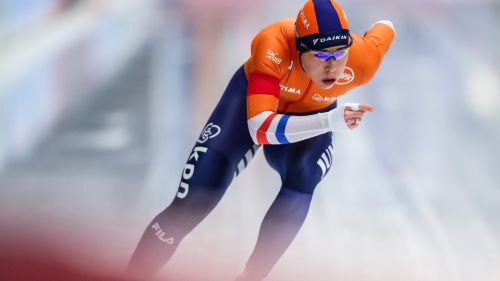 L'olandese De Jong vince i 1500 metri di Pattinaggio Velocit&agrave;, Lollobrigida tredicesima