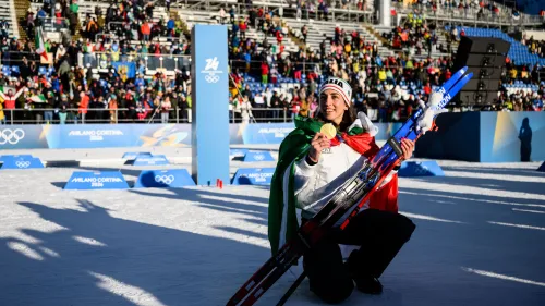 Lisa Vittozzi emozionata: Vincere l'Oro oggi qui è un sogno. Non ho mai smesso di crederci