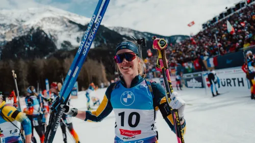 Biathlon: la Svezia domina la staffetta femminile, l'Italia senza Wierer solo undicesima