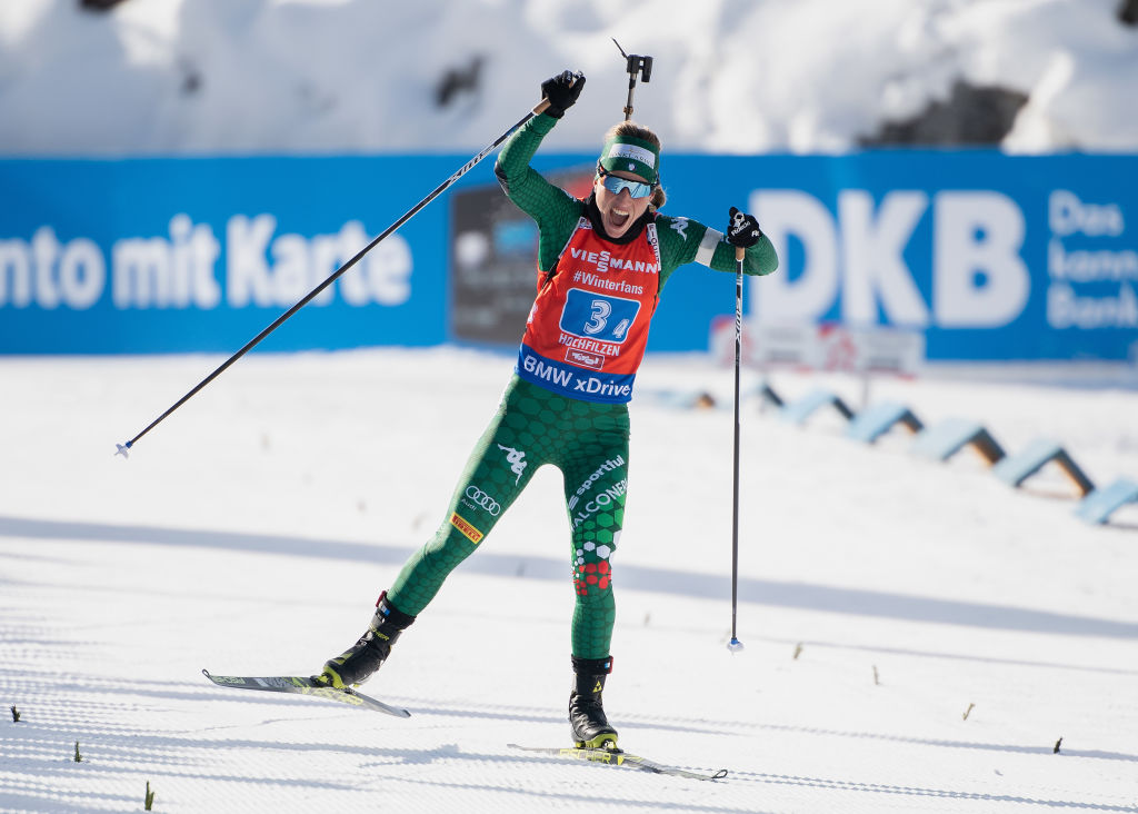 Federica Sanfilippo, protagonista delle uniche due vittorie azzurre nella Staffetta femminile, si ritira dal Biathlon