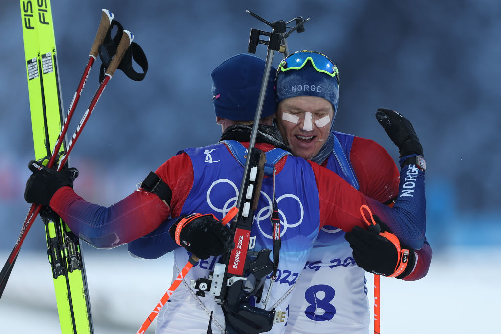 Biathlon: la Norvegia vince la Staffetta maschile a Oestersund, quinta l'Italia