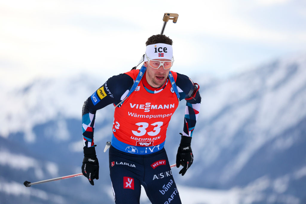 Biathlon: podio tutto norge a Le Grand Bornand ma vince Laegreid, Giacomel ottimo nono