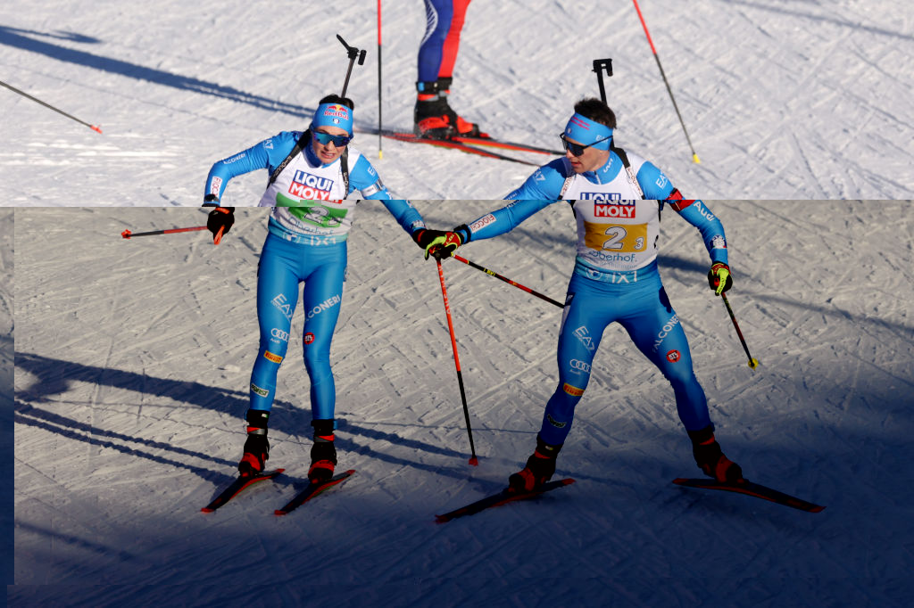 Biathlon: grande Italia Argento nella Staffetta Mista vinta dalla Norvegia