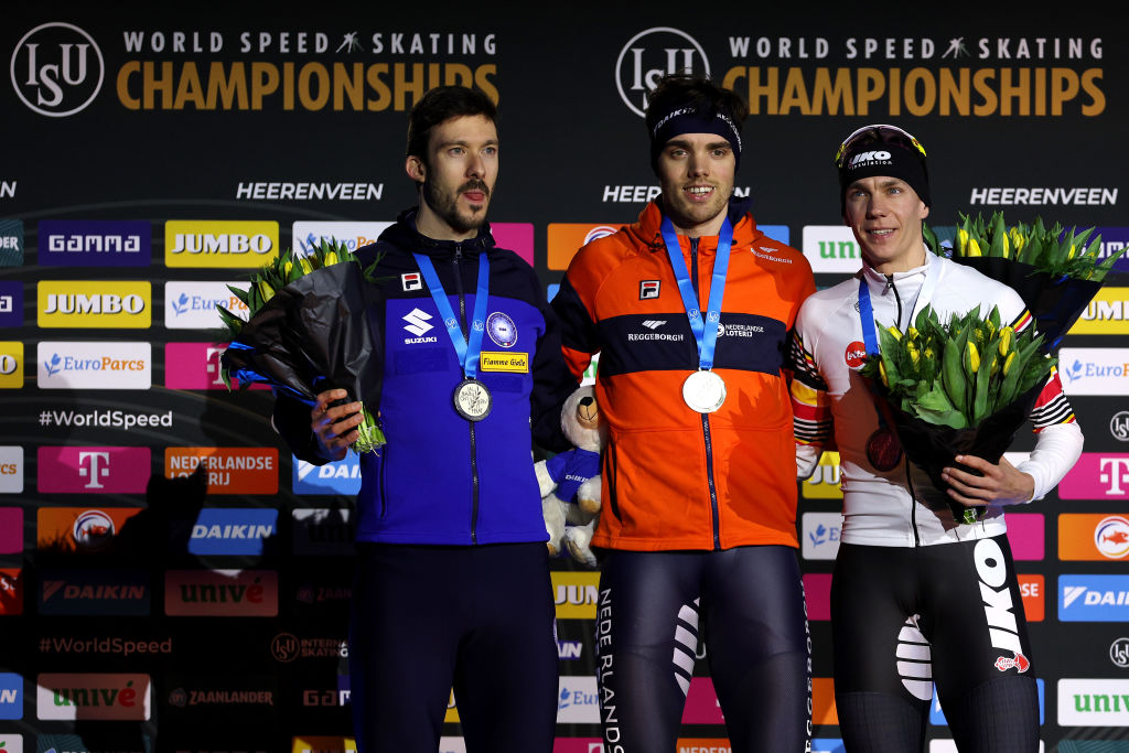 Speed Skating: Argento mondiale di Davide Ghiotto nei 5000 metri
