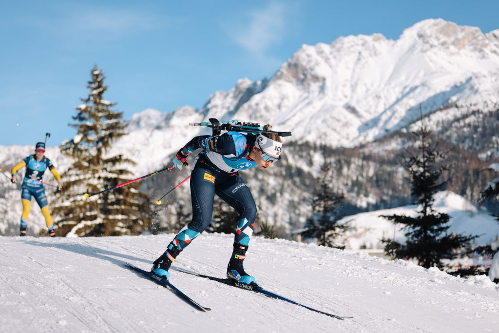 La staffetta femminile di Hochfilzen è della Norvegia, Italia quarta senza Wierer