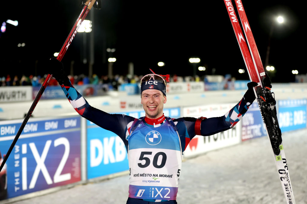 Mondiali Biathlon: il norvegese Laegreid è Oro nella Sprint, Giacomel quindicesimo