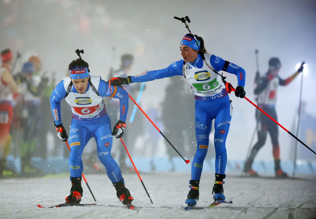 Mondiali Biathlon: Giacomel - Vittozzi Argento nella Single Mixed dominata dalla Francia.