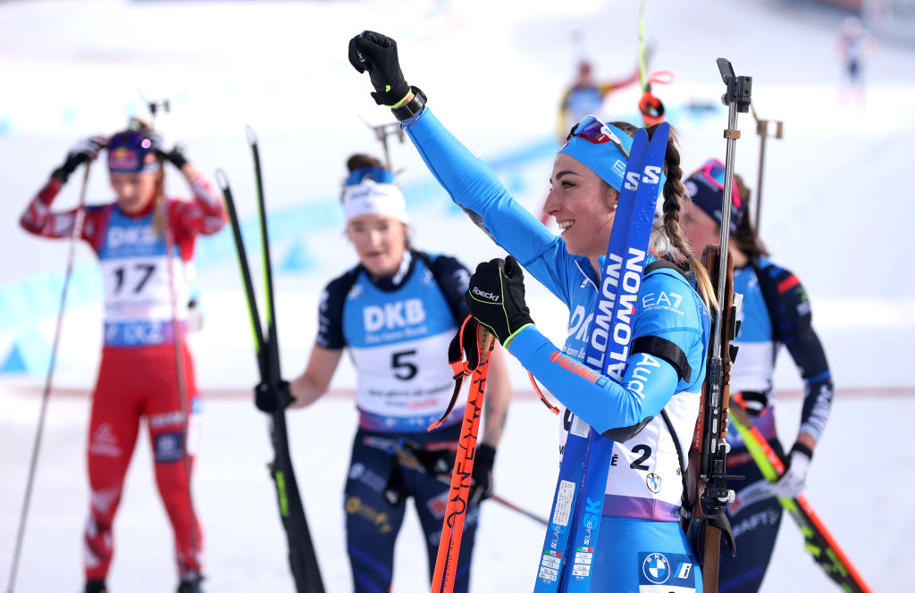 La galleria fotografica della medaglia d'Argento di Lisa Vittozzi nella Mass Start dei Mondiali di Nove Mesto