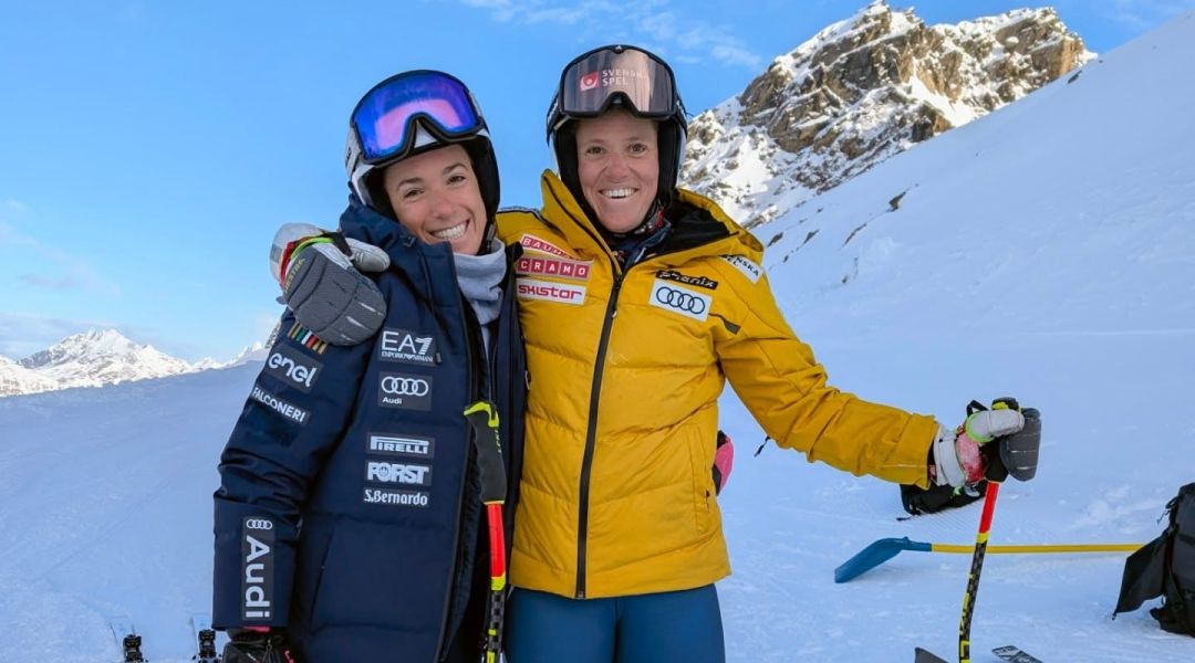 Per Marta Bassino una gran prima settimana a Ushuaia e con Sara Hector interscambio sui materiali