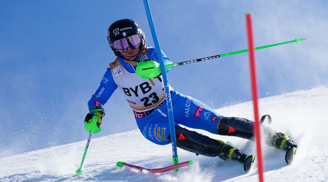 Della Mea unica azzurra a punti a Gurgl: 