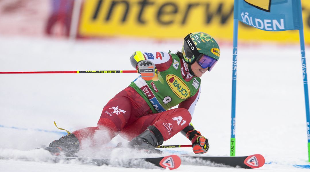 La regina di Soelden... riparte dal Rettenbach: Scheib si allena in super-g. 