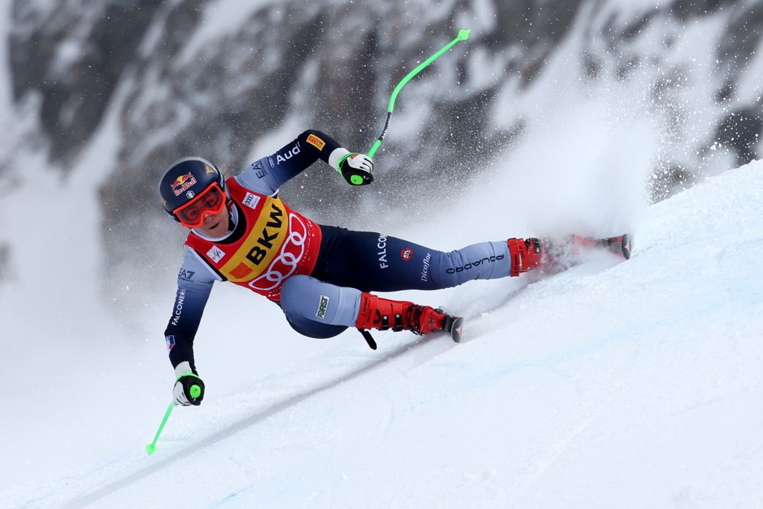 Le reazioni delle due campionesse olimpiche alla Gran Becca. Goggia