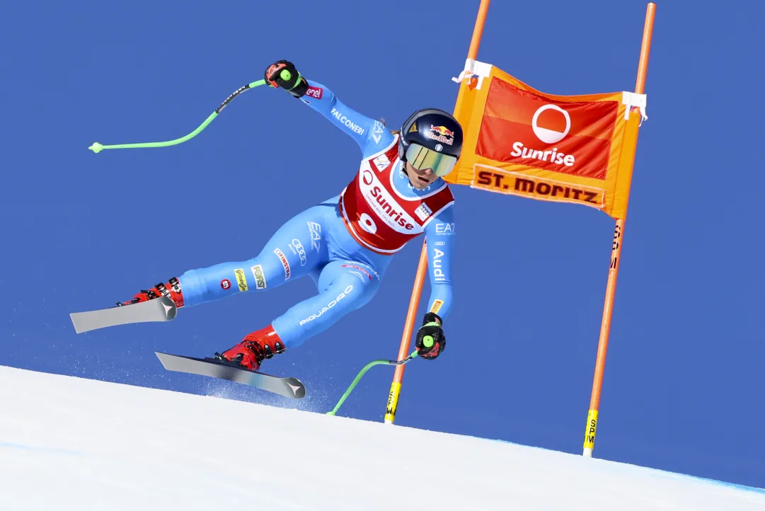 Sfida pazzesca sulla Corviglia, il fenomeno Aicher davanti a Vonn e Goggia! Primo podio in rosa per l'Italia