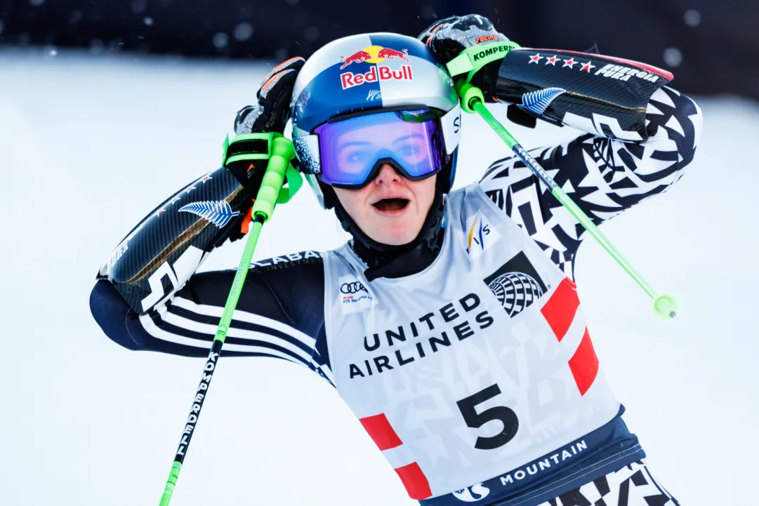 Succede di tutto nella bufera di Mont-Tremblant: Hector e Scheib out, guida Alice Robinson